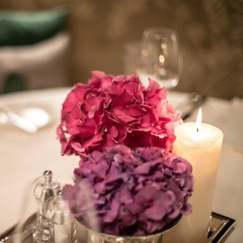 Candle-Light-Dinner für Zwei